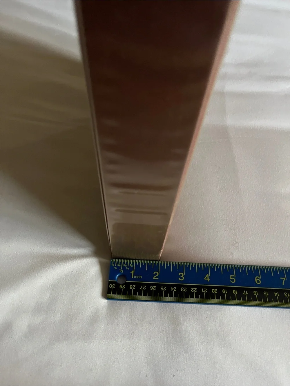 Samsill Maroon 3-Ring Binder 1.5” Spine 1” Round Ring Inside Pocket
